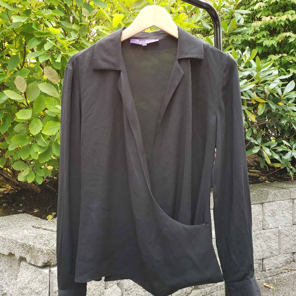 Ralph Lauren purple label blouse
